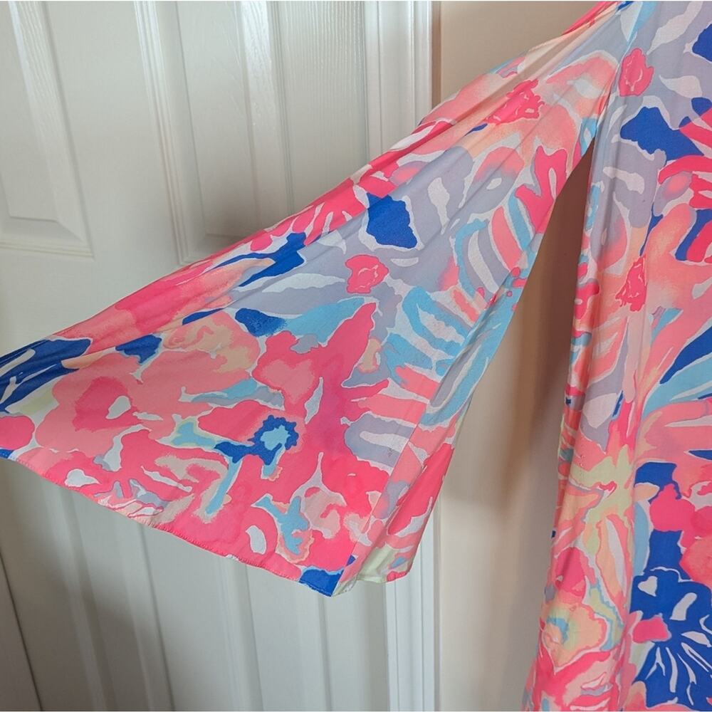 Lilly Pulitzer Benicia Tunic Cold Shoulder Dress Playa Hermosa - Picture 12 of 14